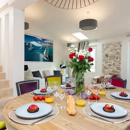 Villa Maison Picasso - Jacuzzi, Vue, Terrasse For 6 Antibes