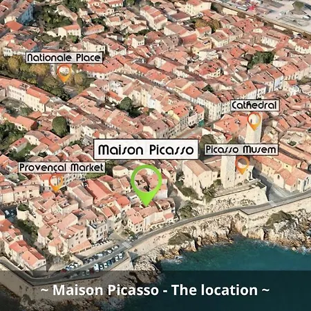 Villa Maison Picasso - Jacuzzi, Vue, Terrasse For 6 *